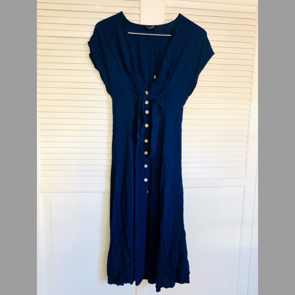 Navy Maxi Dress